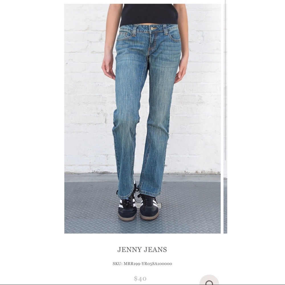 brandy melville jenny jeans medium NWT